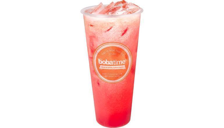 Order Strawberry Iced Tea food online from Boba Time store, Glendale on bringmethat.com
