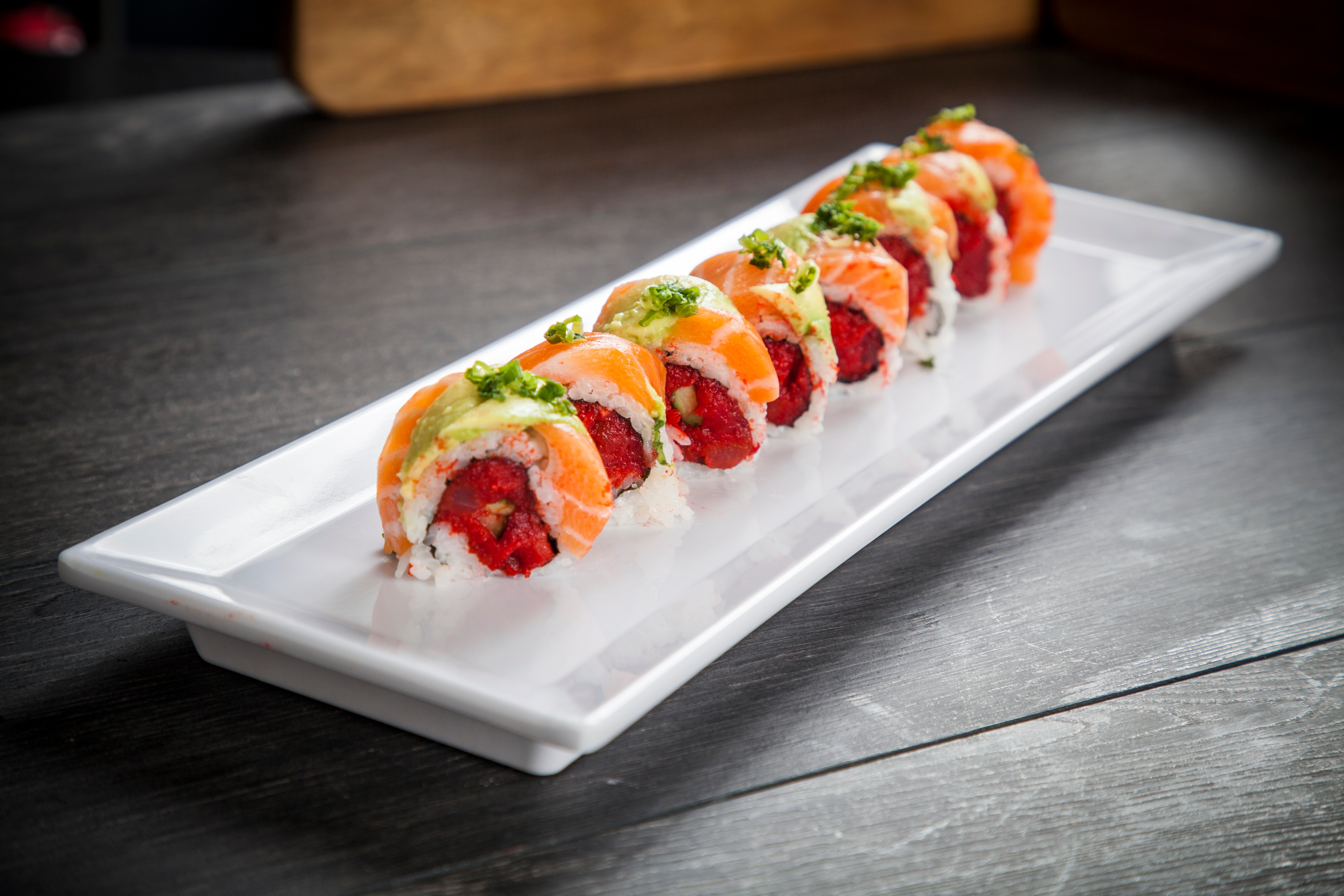 Order Paradise Roll food online from Ozen Sushi store, Buena Park on bringmethat.com