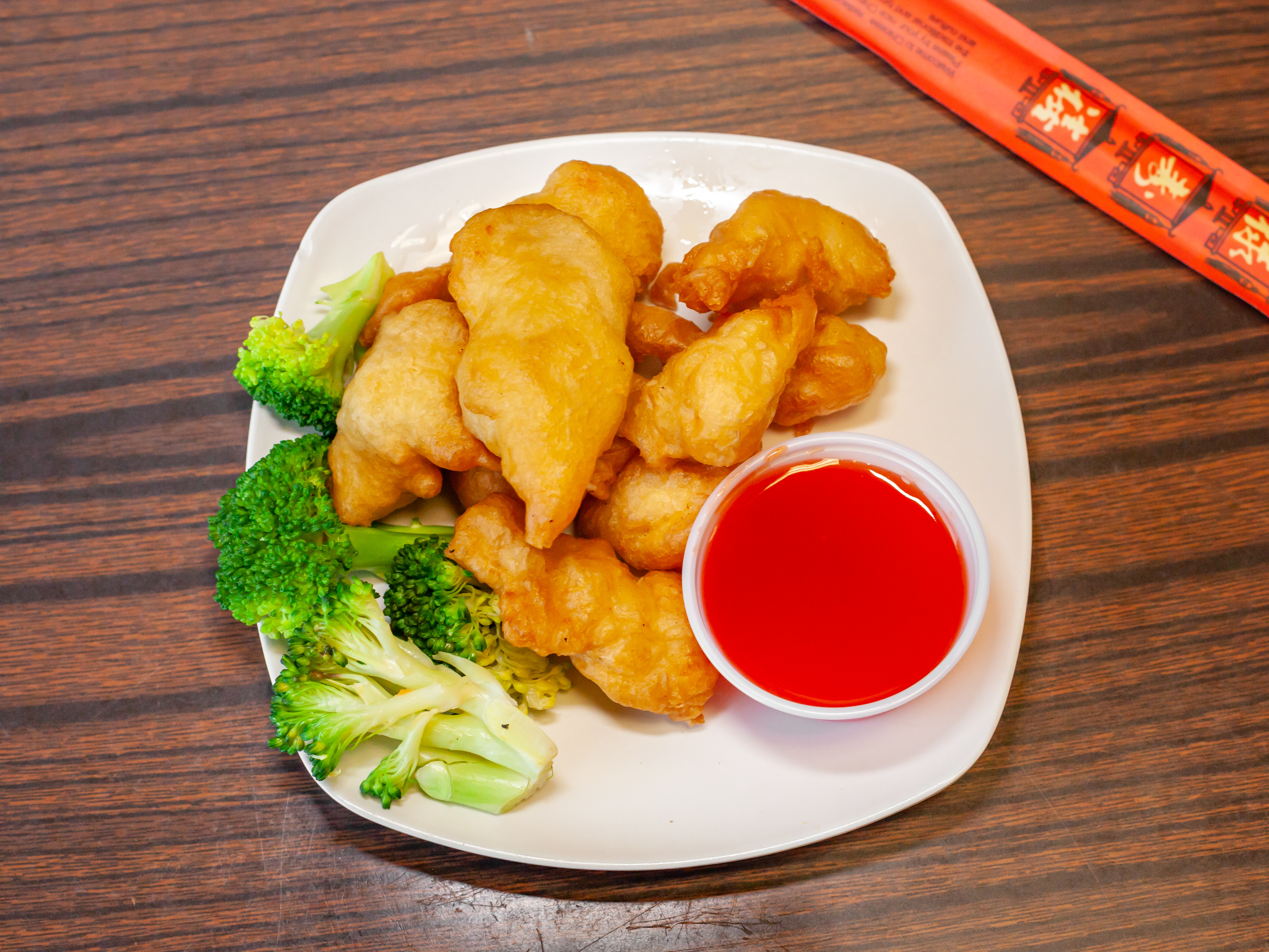 Order 46. Sweet and Sour Chicken food online from Best Food In Town store, Northfield on bringmethat.com