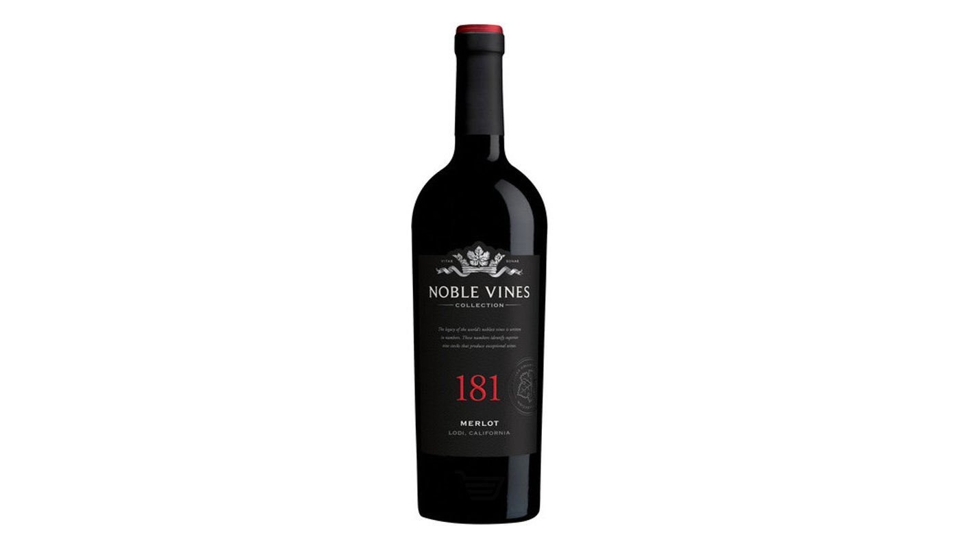 Order Noble Vines Collection 181 Merlot 750mL food online from Liquor Palace store, Burbank on bringmethat.com