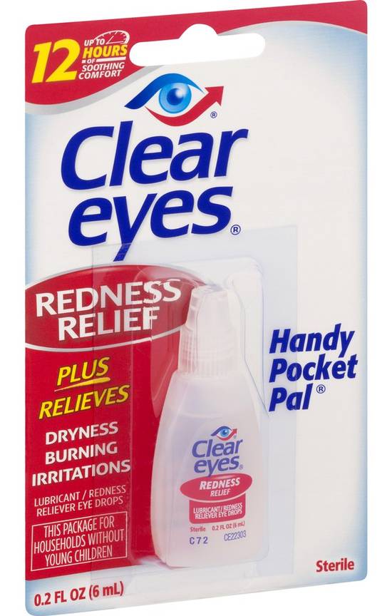 Order Clear Eyes · Redness Eye Relief (0.2 oz) food online from Mesa Liquor store, Mesa on bringmethat.com
