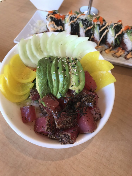 Order Pepper Tuna Bowl food online from Aiya Sushi & Ramen store, Dickinson on bringmethat.com