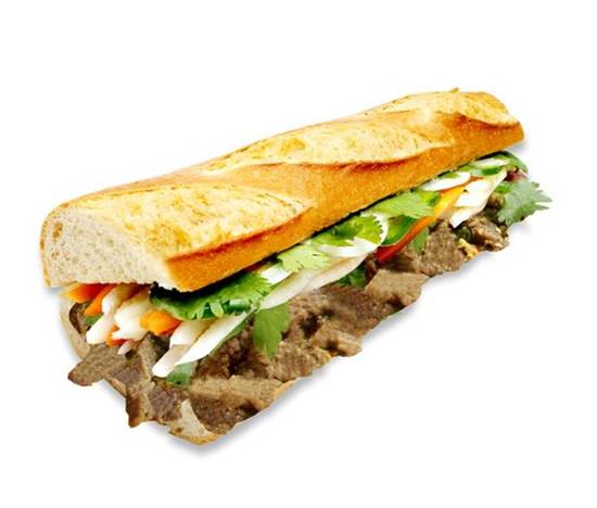 Order #15 SW Lemongrass Grilled Beef food online from Lee'S Sandwiches store, Chandler on bringmethat.com