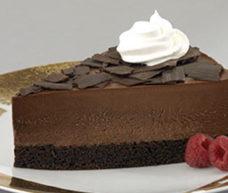 Order Belgian Chocolate Mousse Cake food online from Alladeen Grill and BBQ store, Hilliard on bringmethat.com