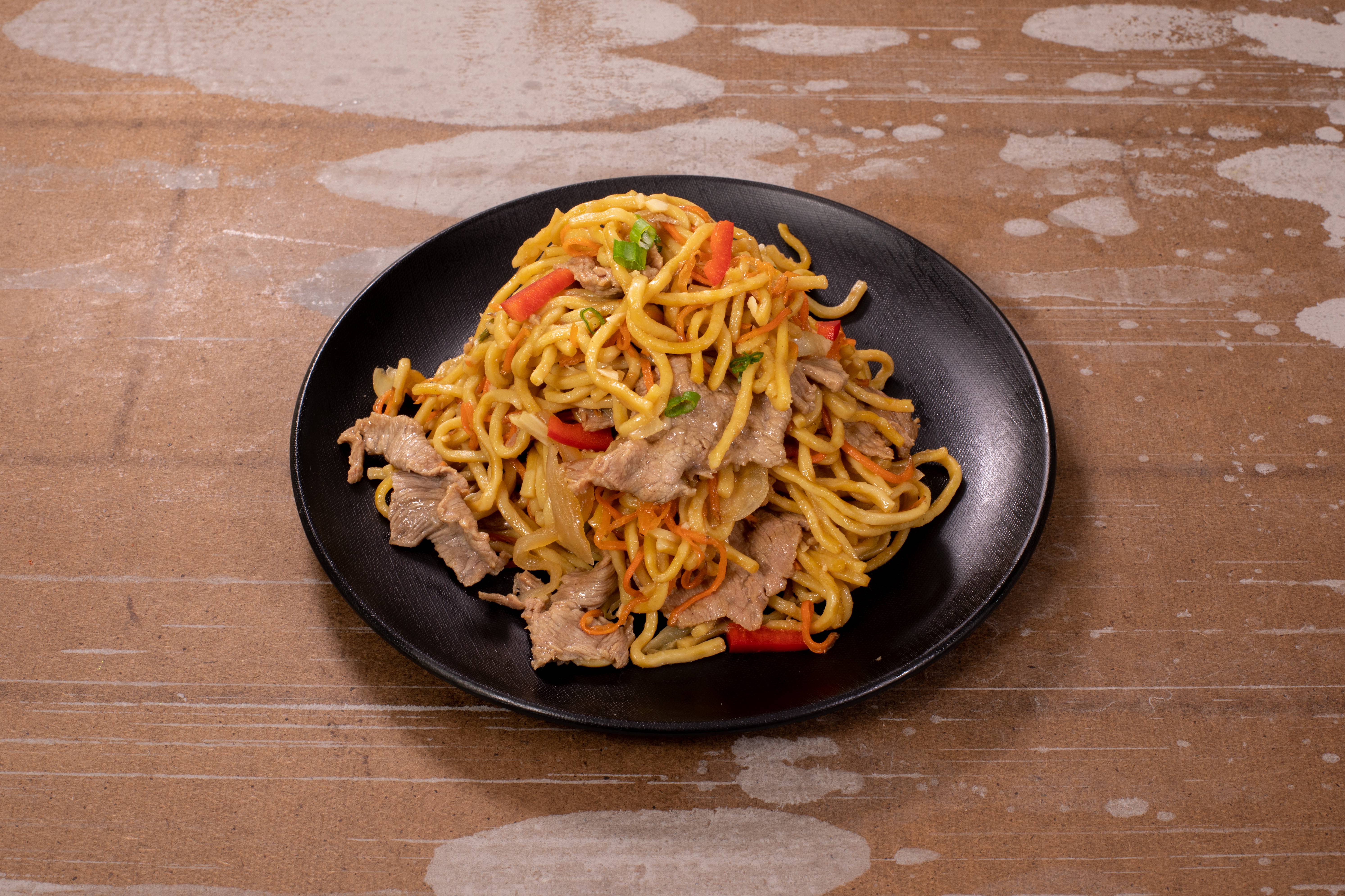 Order 412. Yakisoba Noodles food online from Bean Sprout store, San Antonio on bringmethat.com