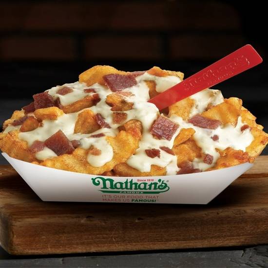 Order Bacon Ranch Fries food online from Nathan's Famous store, Portland on bringmethat.com