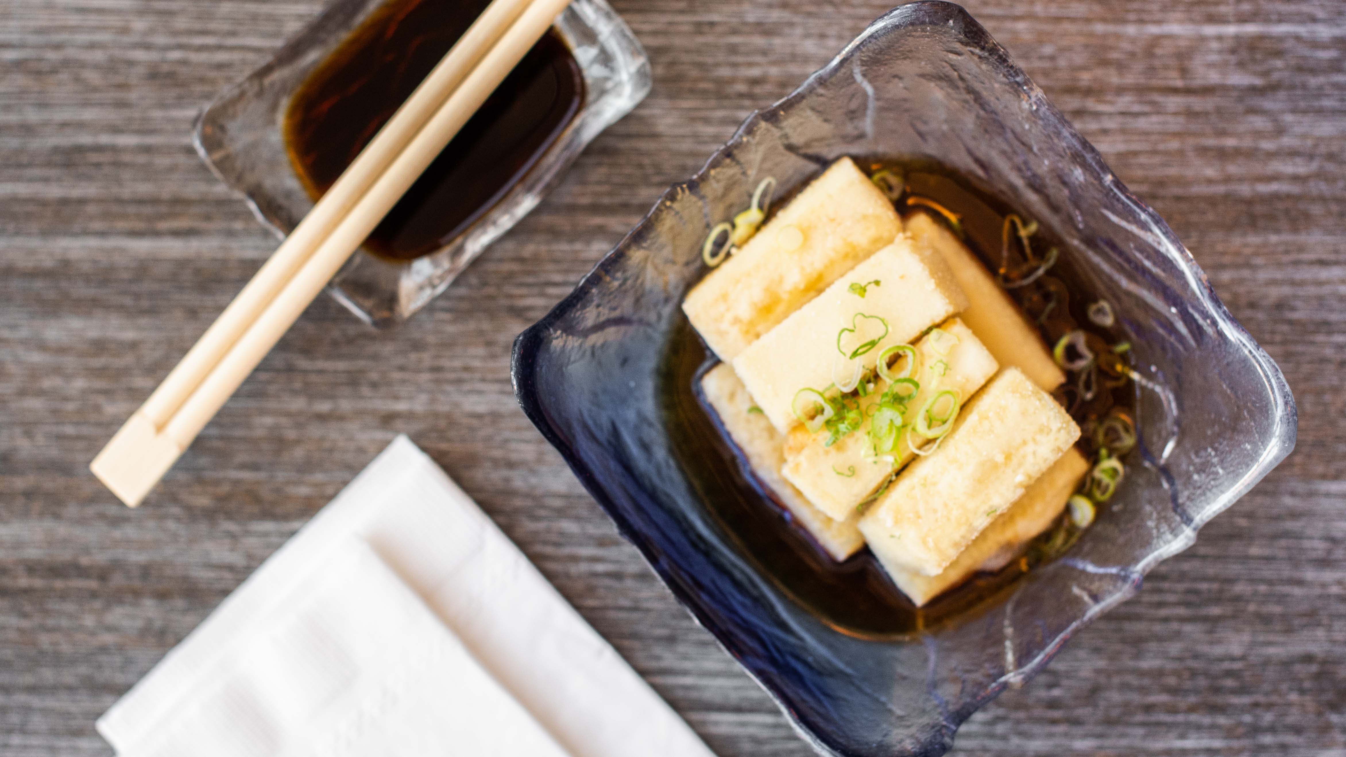 Order A9. Age Tofu food online from Maki Maki store, Bethesda on bringmethat.com
