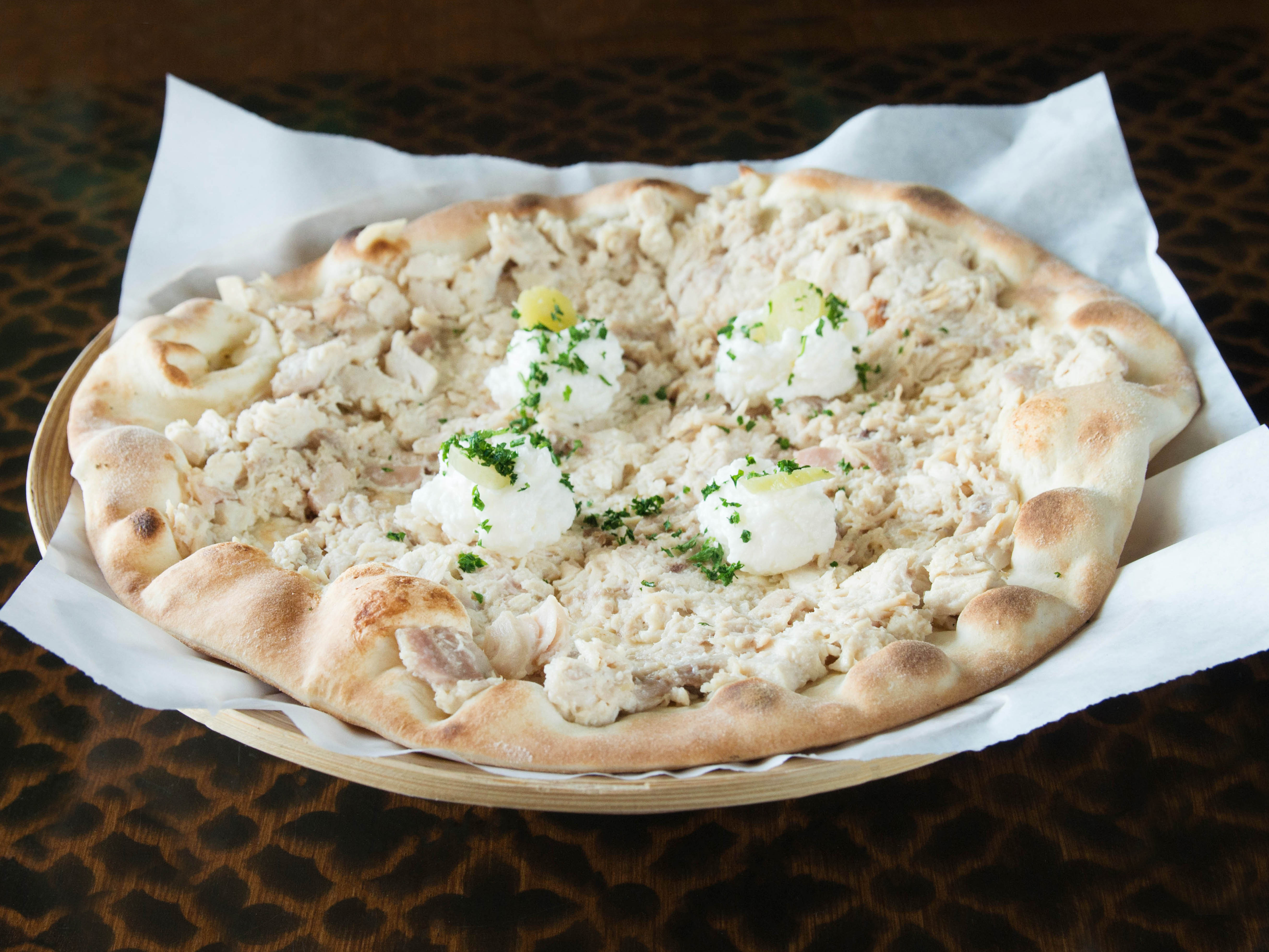 Order Chicken Tawook Flat Bread food online from Alforon store, San Diego on bringmethat.com