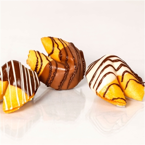 Order Chocolate Covered Fortune Cookies (Banana) food online from Fancy Fortune Cookies store, Indianapolis on bringmethat.com