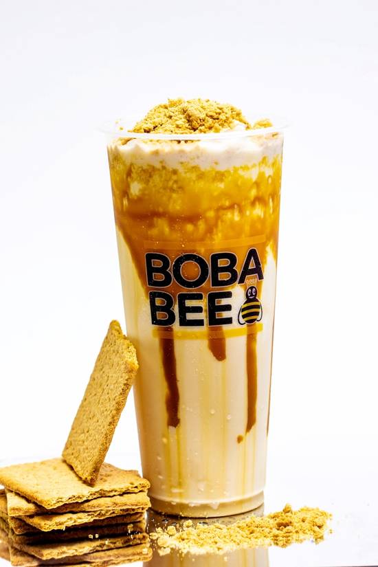 Order Cookie Butter Freeze (Large) food online from Krak Boba store, Lake Forest on bringmethat.com