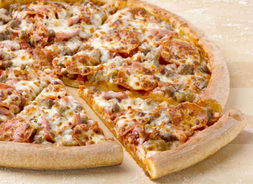 Order The Meats Pizza food online from Papa Johns store, Modesto on bringmethat.com