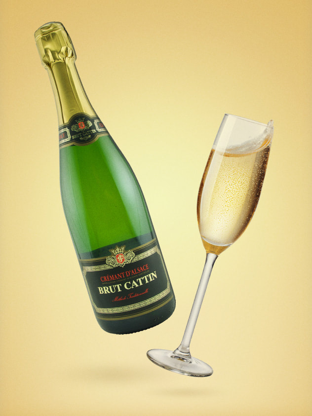 Order Domaine Joseph Cattin Cremant D Alsace Brut Nv food online from Simply Wine store, New York on bringmethat.com