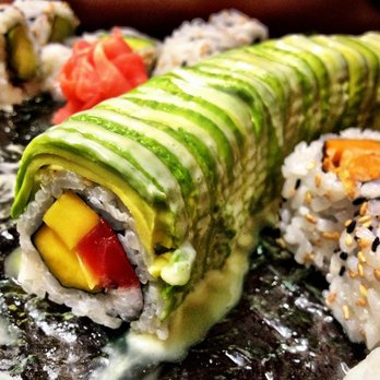 Order Mango Bliss Roll food online from Rolls N Bowls store, Chicago on bringmethat.com