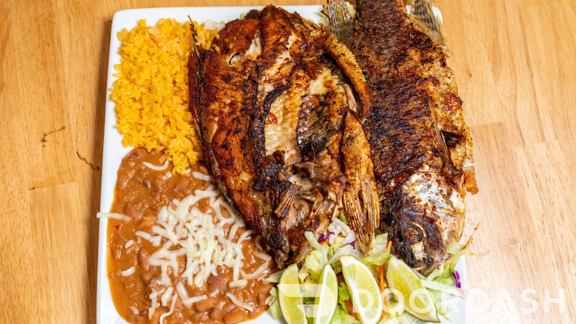 Order Fried Fish food online from Taqueria Reynoso store, Oakland on bringmethat.com