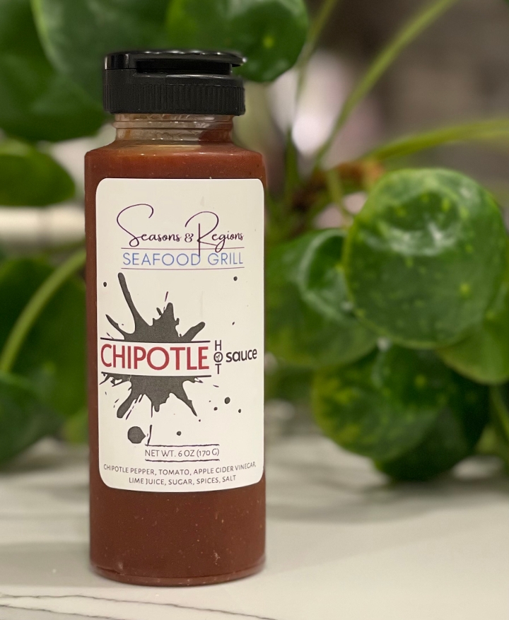 Order 6oz House made Chipotle Hot Sauce food online from Seasons & Regions Seafood Grill store, Portland on bringmethat.com
