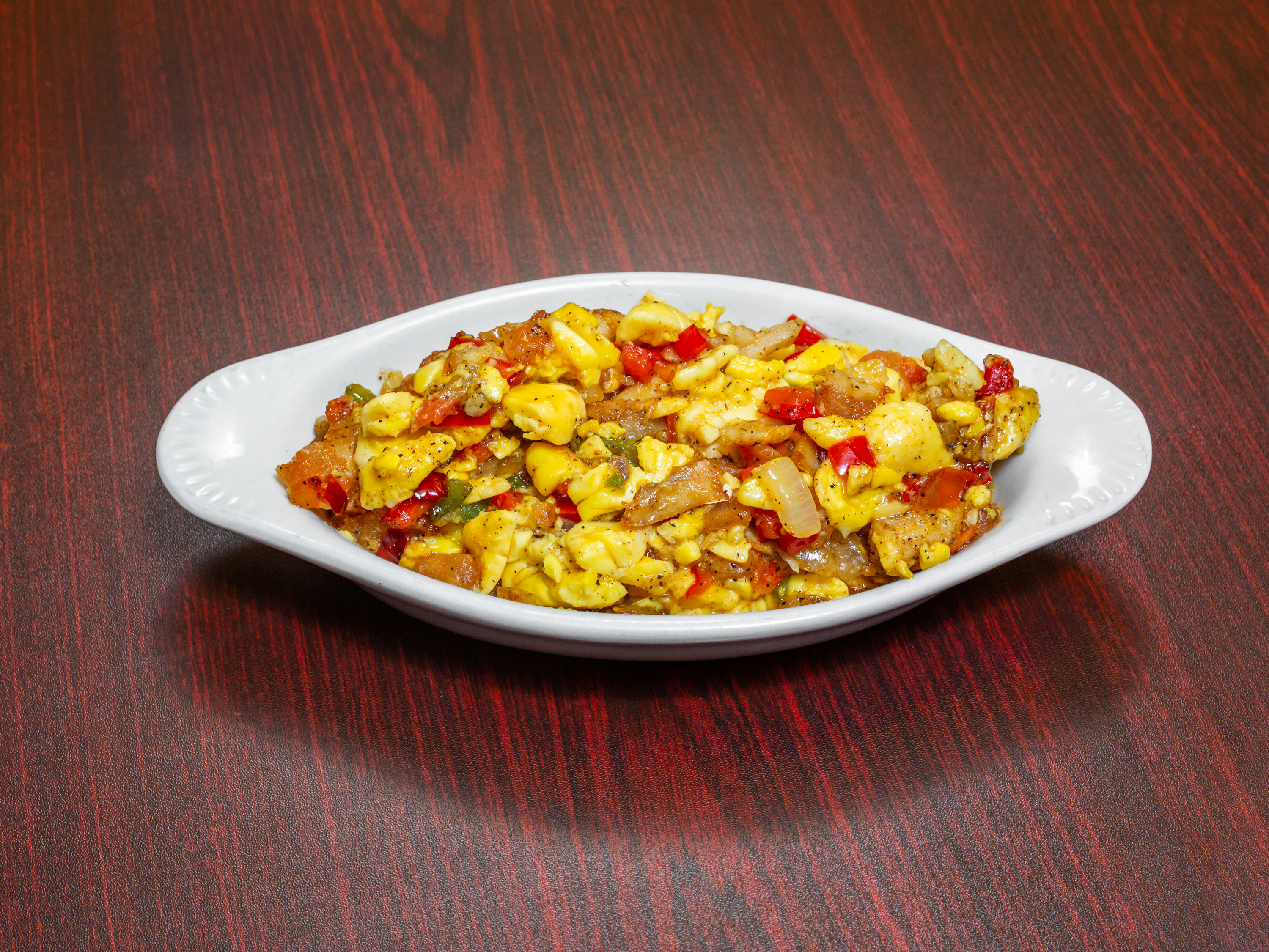 Order Ackee and Salt Fish Only food online from Malakhi Lounge & Jamaican Restaurant store, Manassas on bringmethat.com