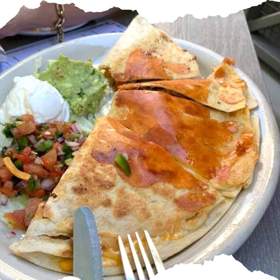 Order Cheese Quesadilla food online from Texas Lil Mesquite Grill store, Temecula on bringmethat.com