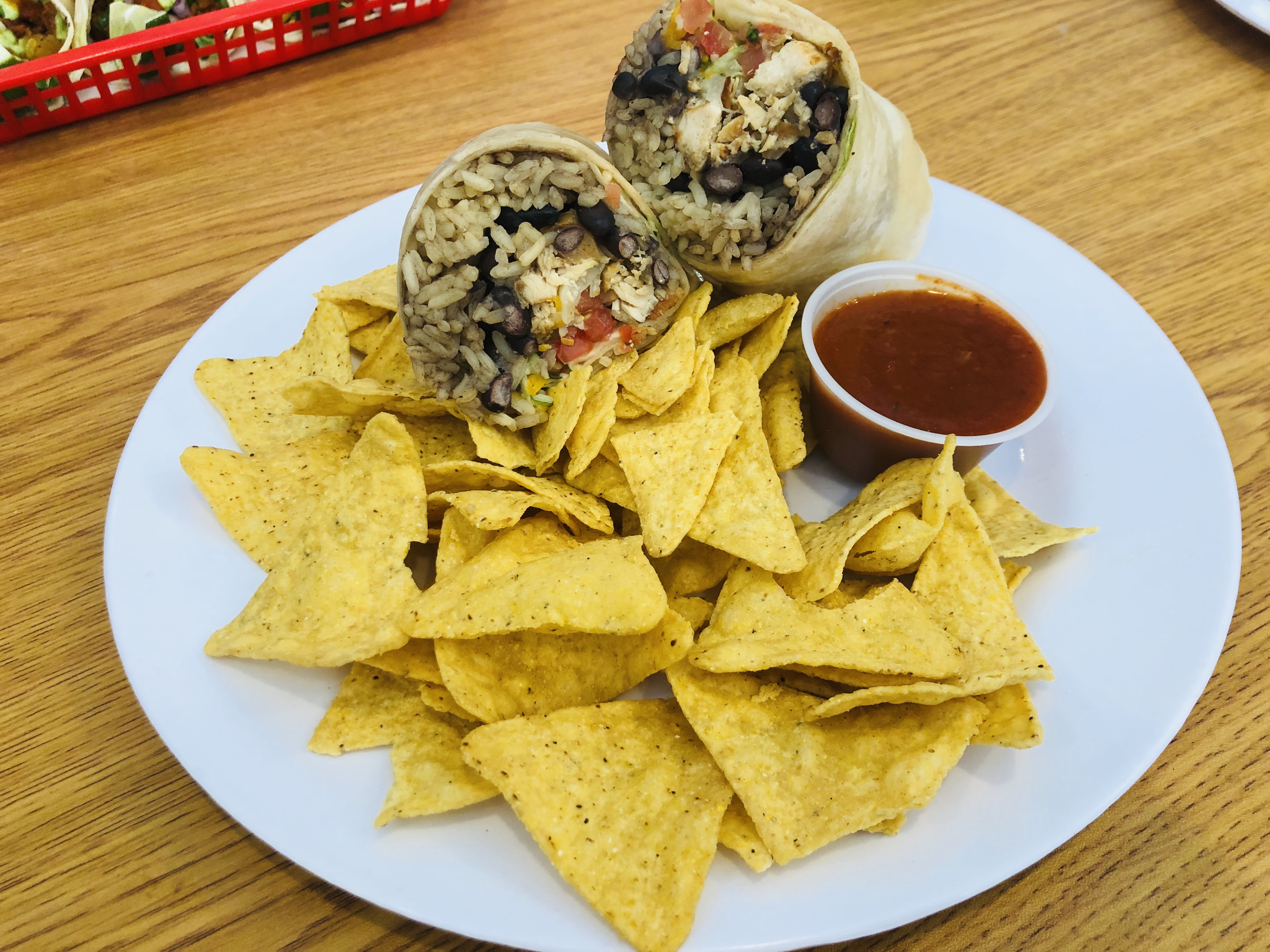 Order Build Your Own Burrito food online from Caliente Mexican store, Providence on bringmethat.com
