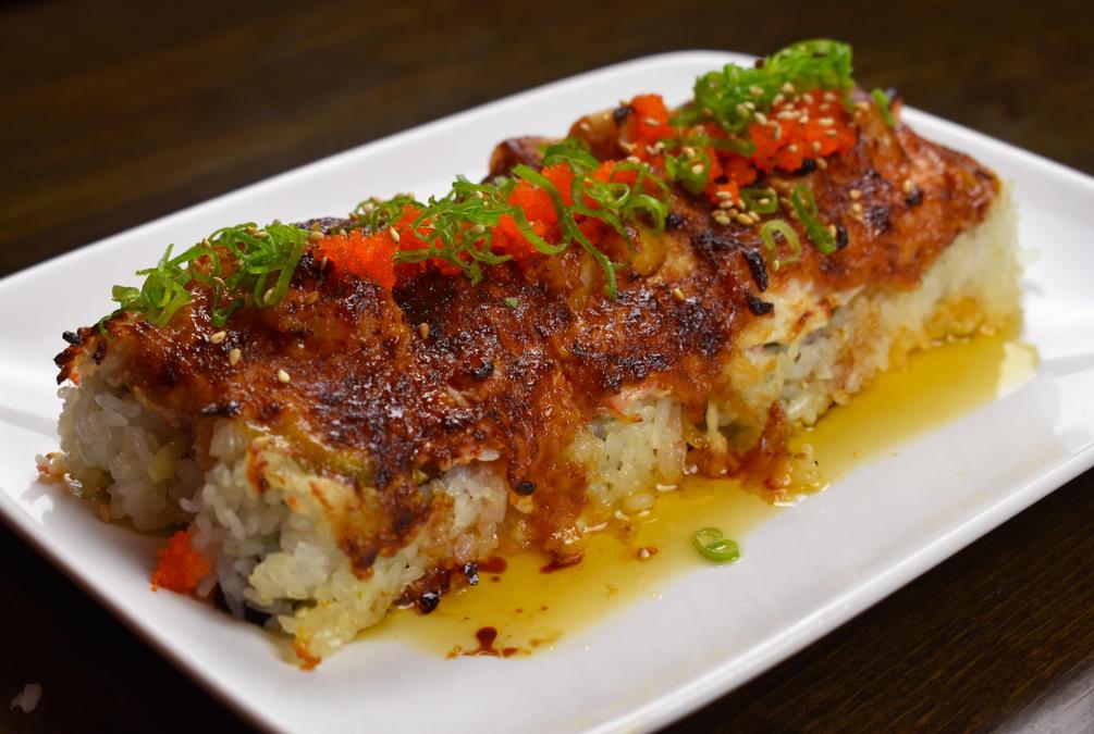 Order Shrimp Volcano Roll food online from Akaya Sushi, Izakaya & Ramen store, Richardson on bringmethat.com