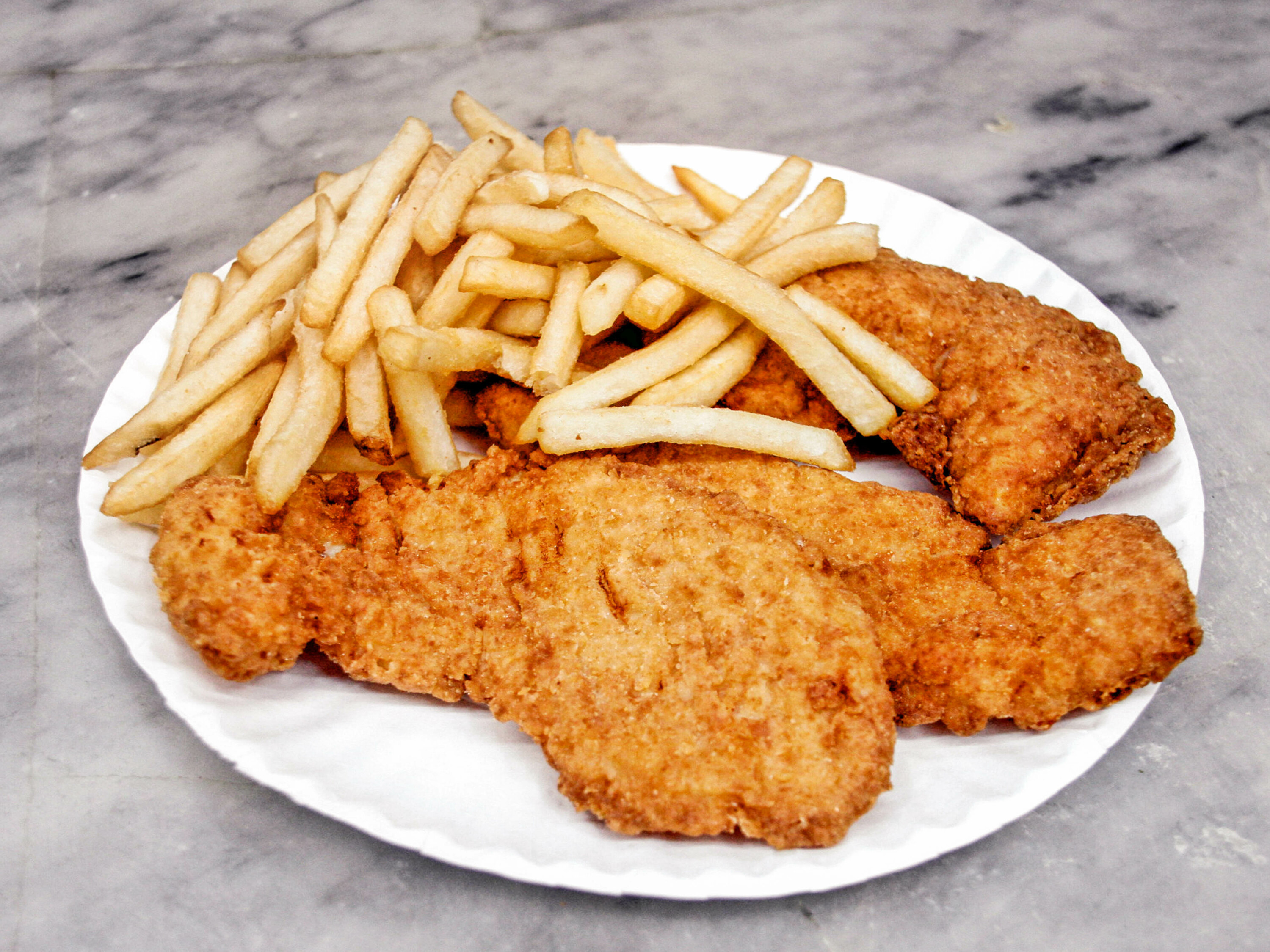Order Tenders w/ fries and soda  food online from Halal Hot Fried Chicken store, Bronx on bringmethat.com