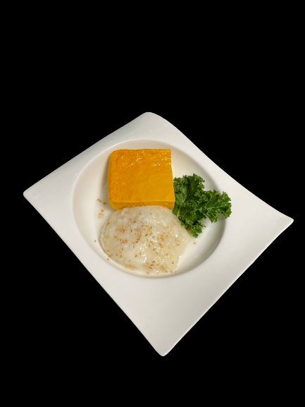 Order Sweet Sticky Rice With Thai Custard food online from Iyara Thai Cuisine store, Houston on bringmethat.com
