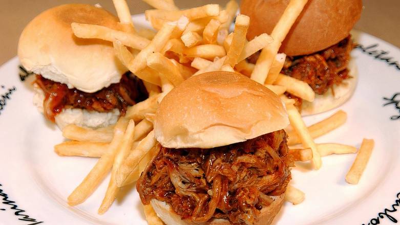 Order Pulled Pork Sliders food online from Monterey Cookhouse store, Monterey on bringmethat.com