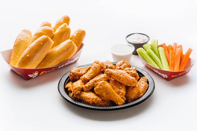 Order Family 24 pc Chicken Wings food online from Epic Wings- College store, San Diego on bringmethat.com