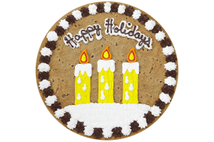 Order Happy Holidays Candles Cookie Cake food online from American Deli on Broad St. store, Athens on bringmethat.com
