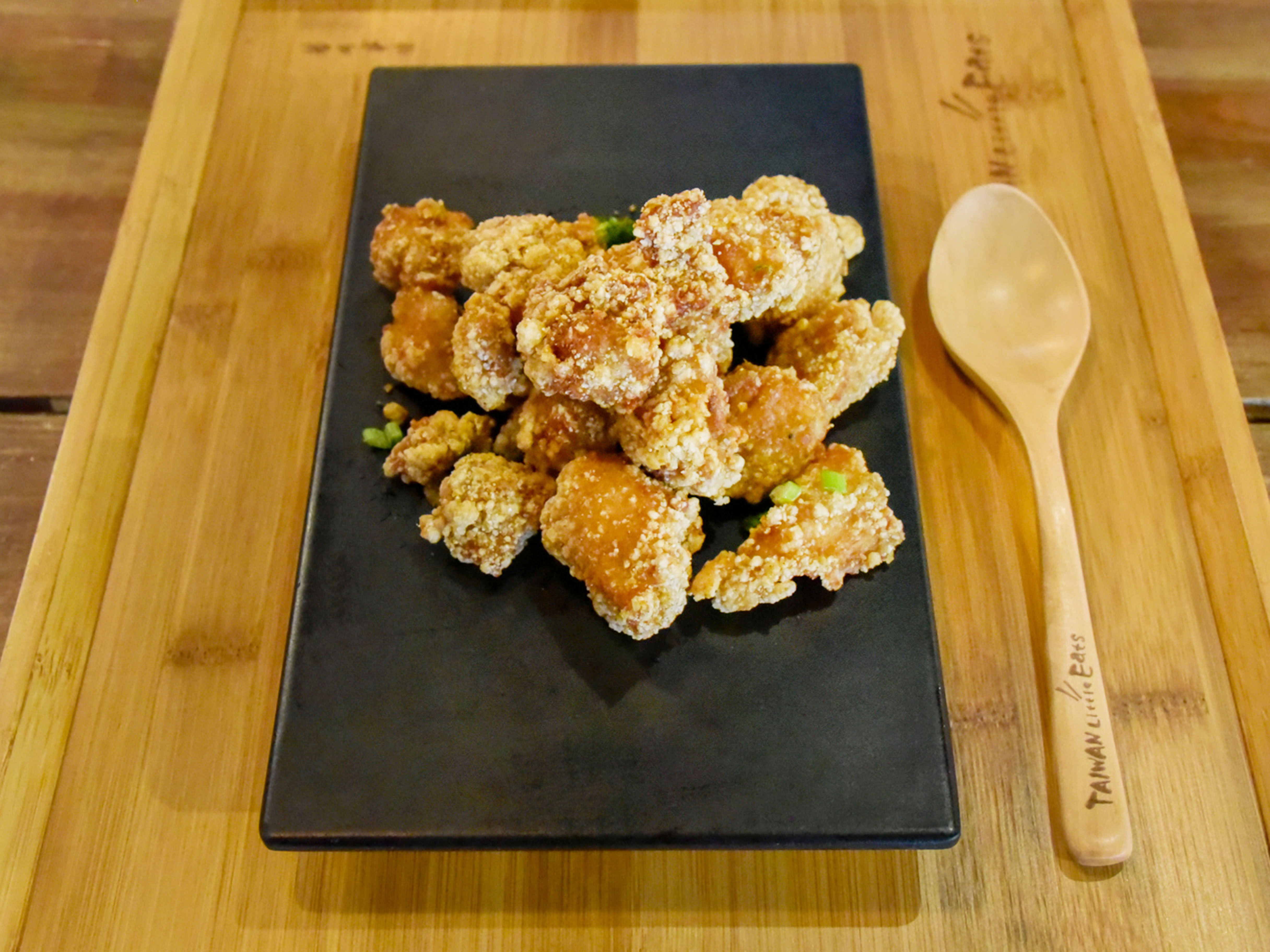 Order Crispy and Salty Popcorn Chicken food online from Taiwan Little Eats store, Madison on bringmethat.com