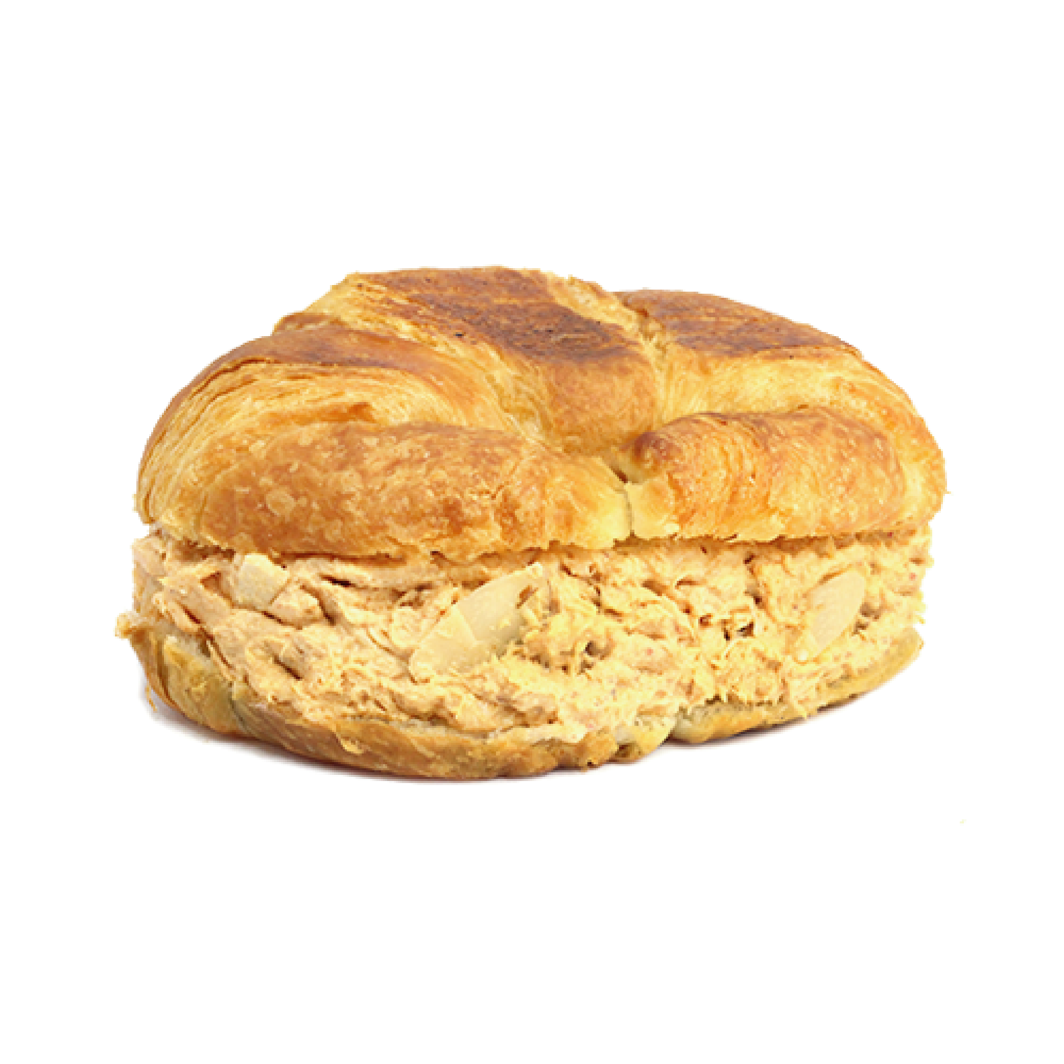 Order Chicken Salad Croissant Sandwich with Chipotle & Almonds food online from Mas Natural store, Brownsville on bringmethat.com