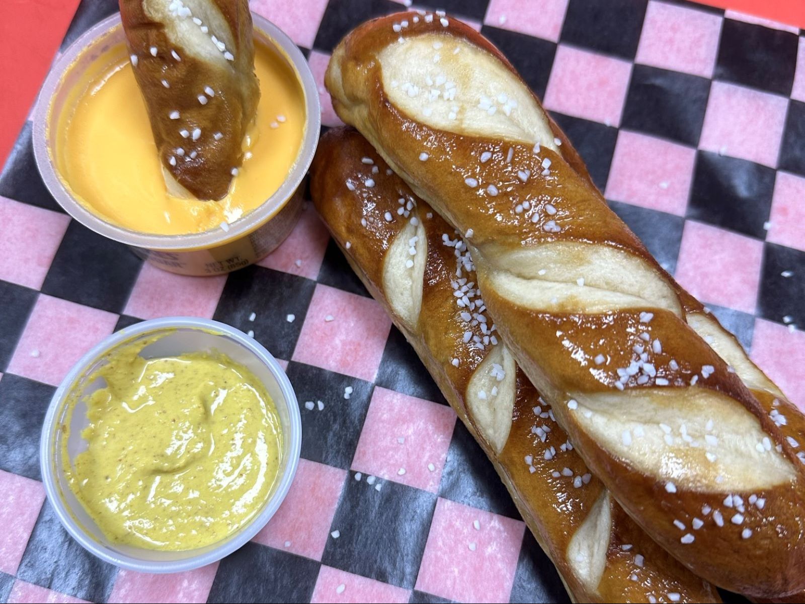 Order Soft Pretzel Sticks food online from Lunch Box store, Dearborn Heights on bringmethat.com