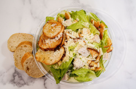 Order Large Grilled Chicken Caesar Salad food online from Sourdough & Co store, Atwater on bringmethat.com