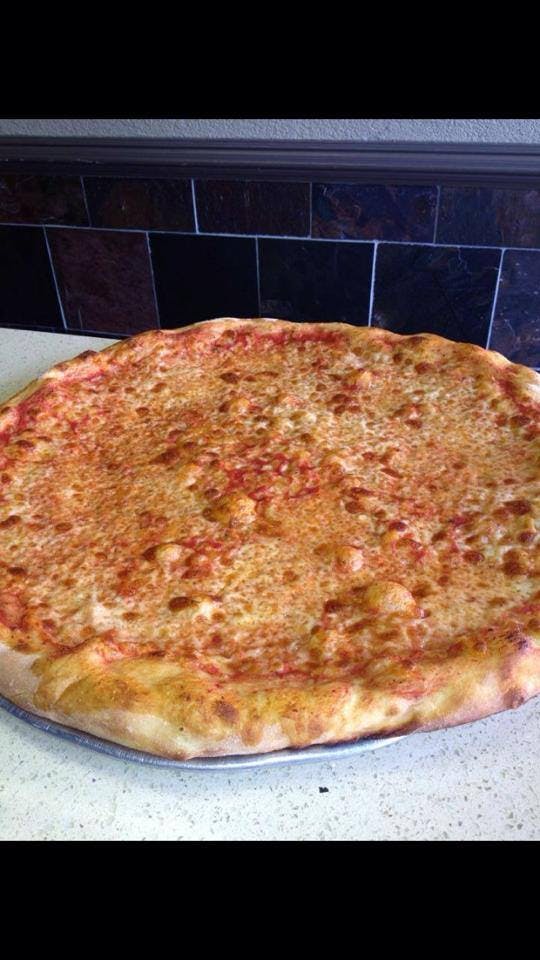Order Plain Pizza - Medium 14" food online from Pompei Pizza store, Jersey City on bringmethat.com