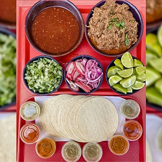 Order Family Pack (1 LB) food online from Pepe Red Tacos store, Pasadena on bringmethat.com