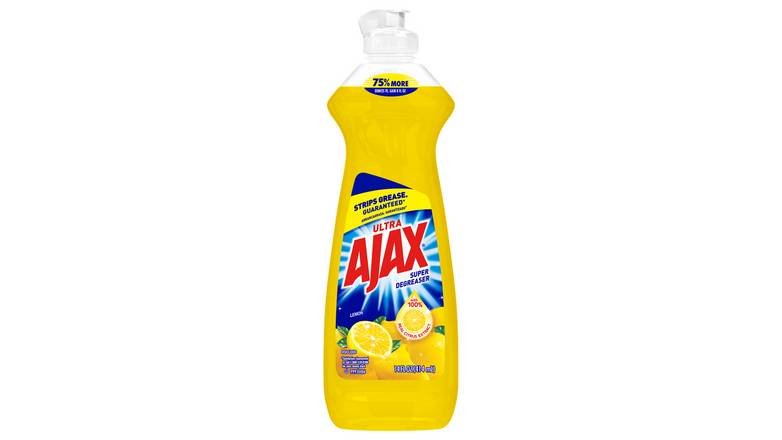 Order Ajax Ultra Triple Action Liquid Dish Soap, Lemon food online from Aldan Sunoco store, Aldan on bringmethat.com