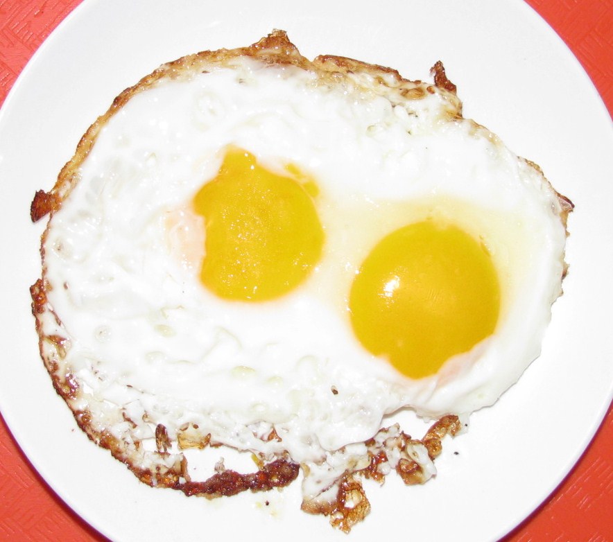 Order S28. Two Piece Fried Eggs (s/o Eggs) food online from Pho Daily store, Gardena on bringmethat.com