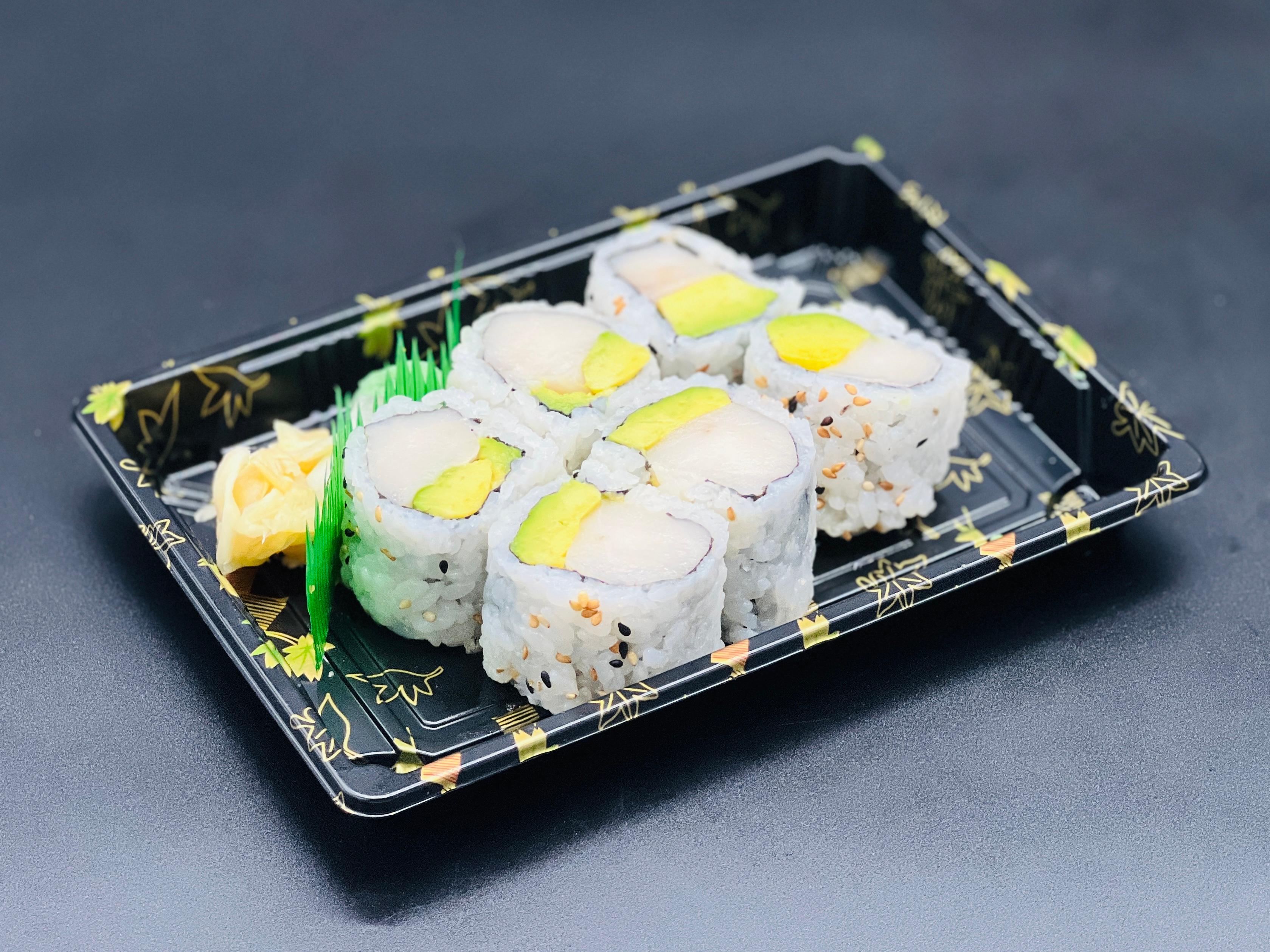 Order White Tuna Avocado Roll food online from I Sushi Inc. store, Ridgewood on bringmethat.com