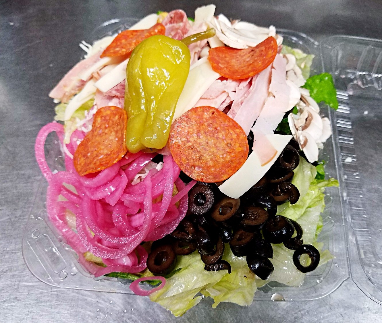 Order Antipasto Salad food online from Numero Uno Pizza store, Lawndale on bringmethat.com