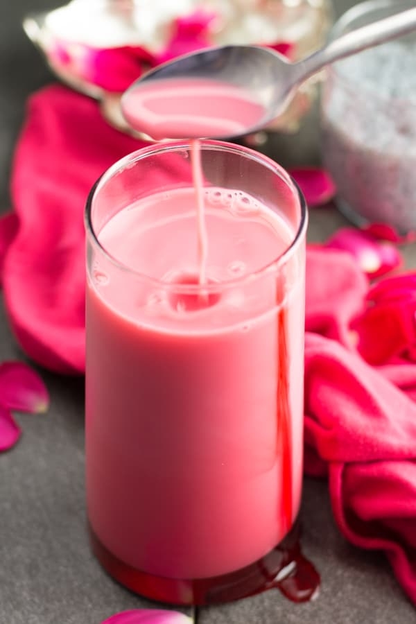 Order Rose Milk food online from Hyderabad Dum Biryani store, Fremont on bringmethat.com