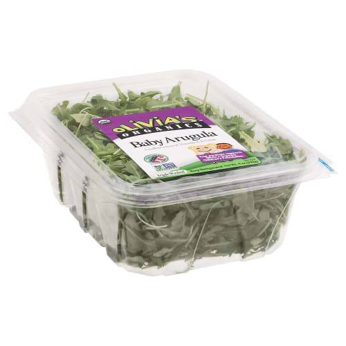 Order Olivia's Organics · Baby Arugula (5 oz) food online from Shaw's store, Colchester on bringmethat.com