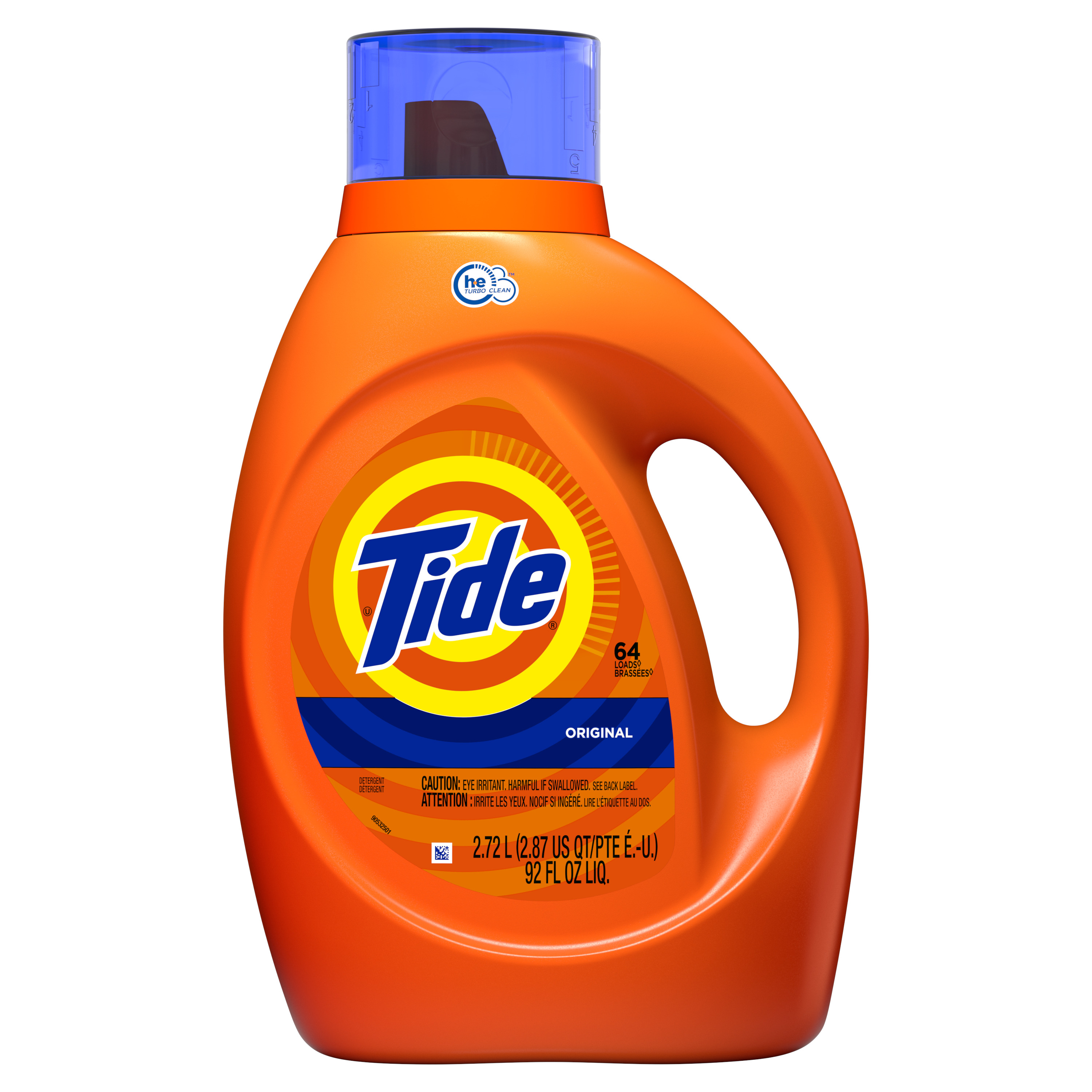 Order Tide Liquid Laundry Detergent, Original - 92 fl oz food online from Rite Aid store, Cathedral City on bringmethat.com