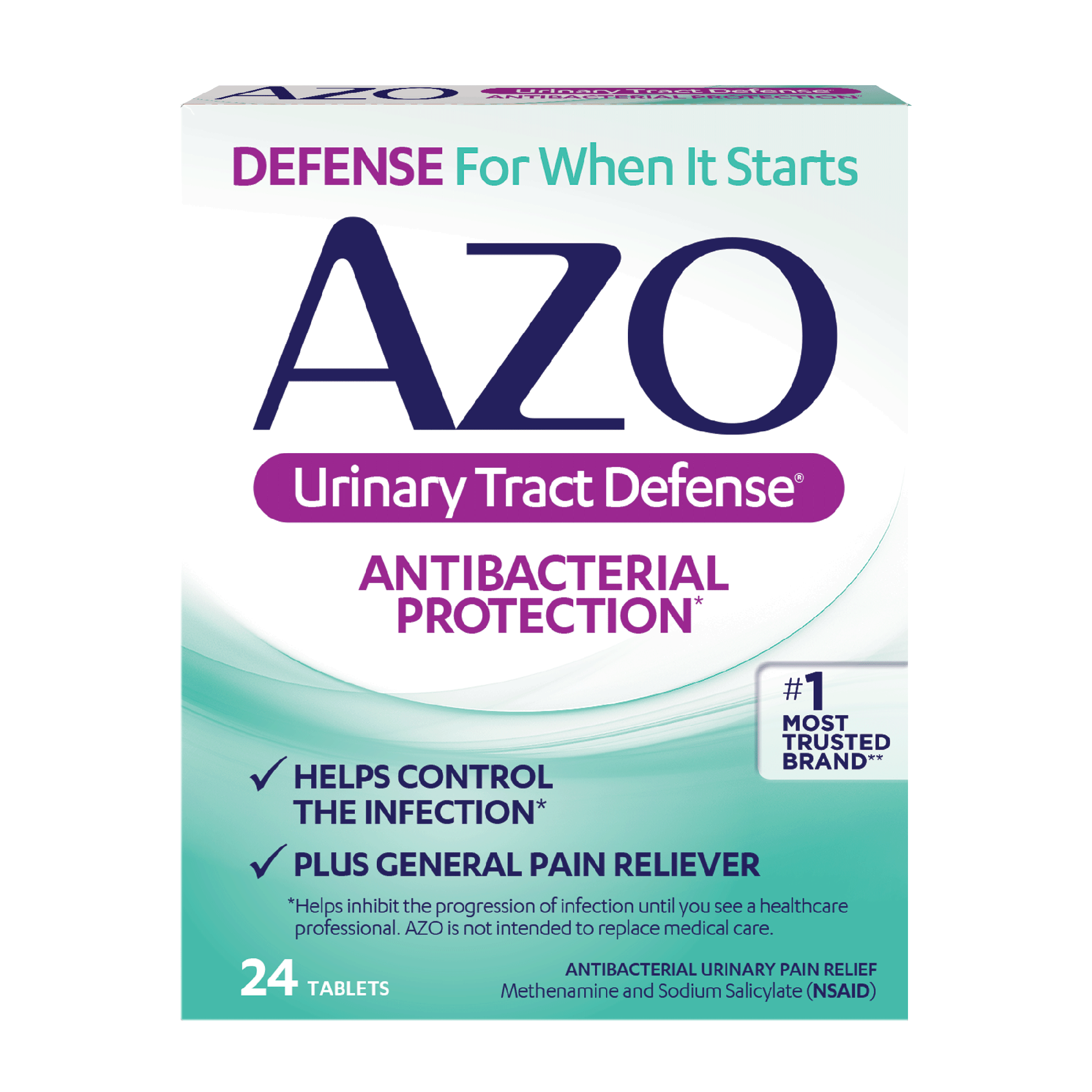 Order Azo Urinary Tract Defense Tablets, 24 Count food online from Rite Aid store, CORNING on bringmethat.com