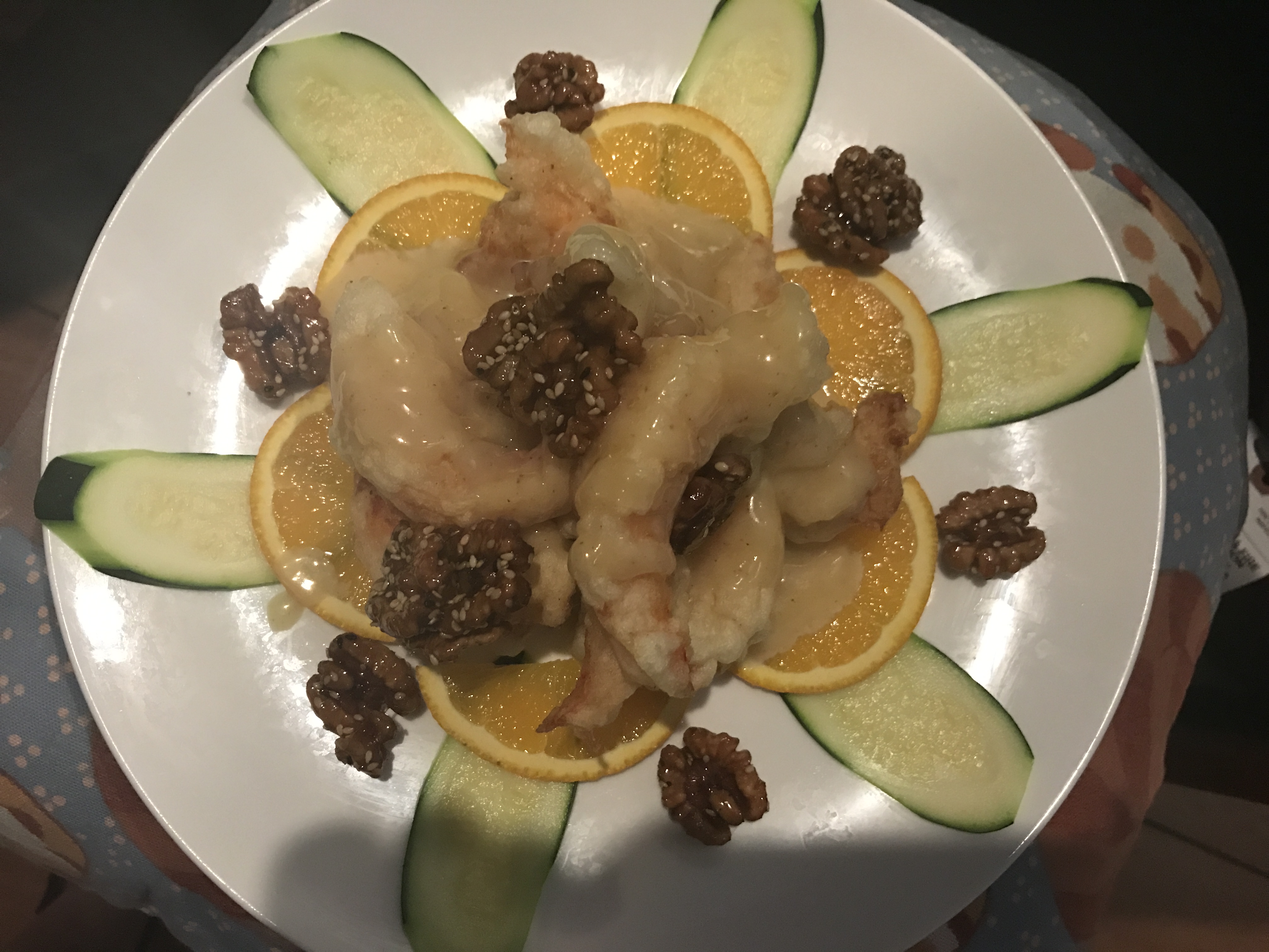 Order Crispy Shrimp with Honey Walnuts Special food online from Peninsula F.s. store, Bay Shore on bringmethat.com