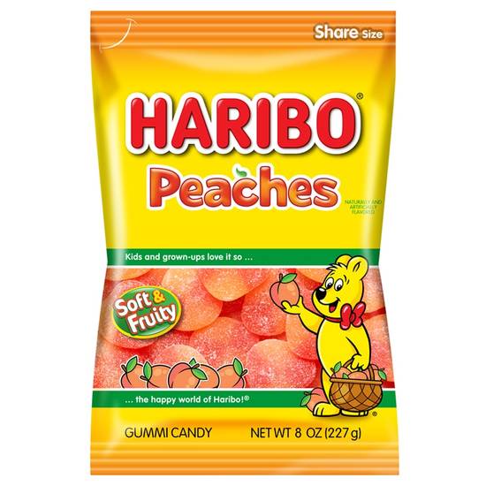 Order Haribo Peaches Gummi Candy, 8 OZ food online from Cvs store, DOVER on bringmethat.com