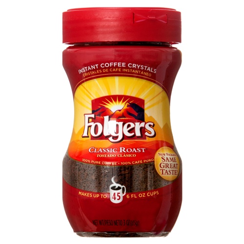 Order 8 oz. Coffee Folgers Instant food online from Antidote store, Reseda on bringmethat.com