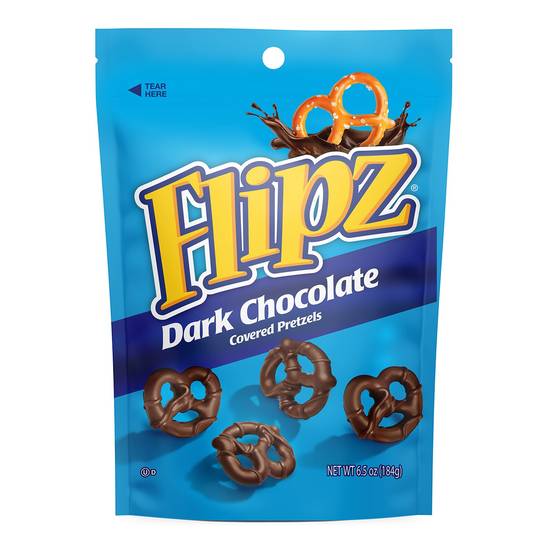Order Flipz Dark Chocolate Covered Pretzels, 6.5 OZ food online from CVS store, LA QUINTA on bringmethat.com