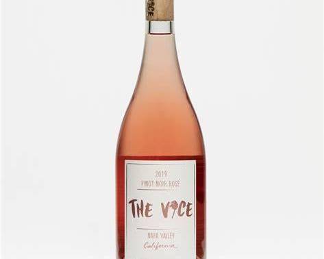 Order The Vice, Pinot Noir Rosé Napa Valley Pride Edition 750ml food online from House Of Wine store, New Rochelle on bringmethat.com