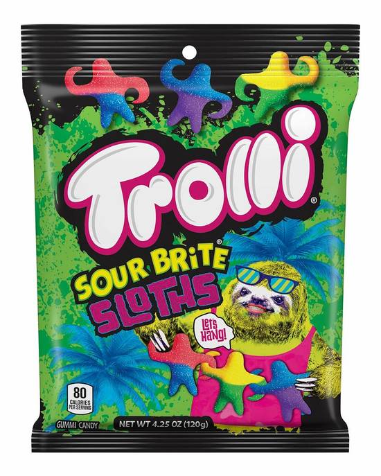 Order Trolli Sour Brite Sloths food online from IV Deli Mart store, Goleta on bringmethat.com