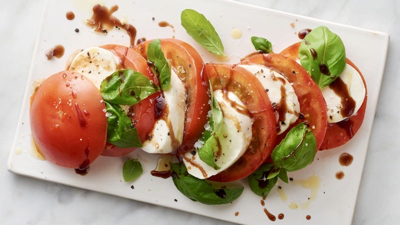 Order 3. Mozzarella Caprese food online from Fellini Cafe Of Media store, Media on bringmethat.com