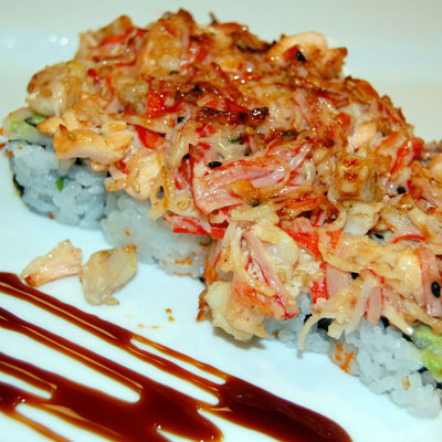 Order Special Volcano Roll food online from Sake Japanese House store, Mebane on bringmethat.com